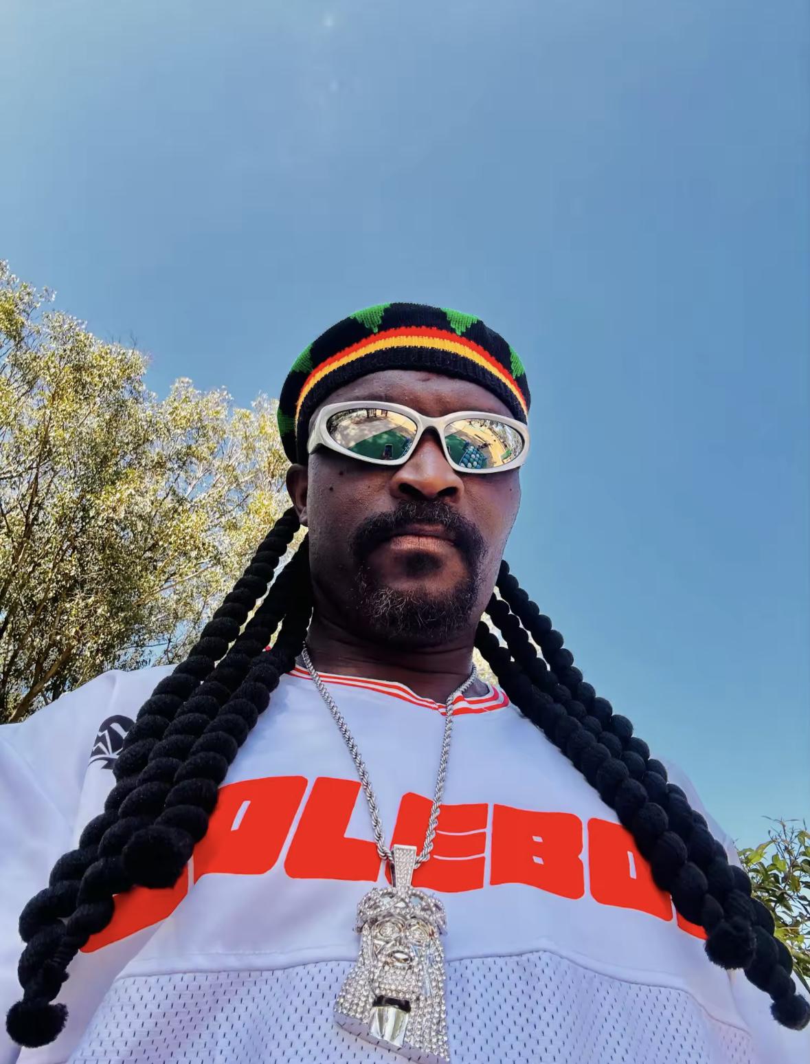 Шапка Wuke Боб Марли Ямайка с дредами унисекс one size - фото 3