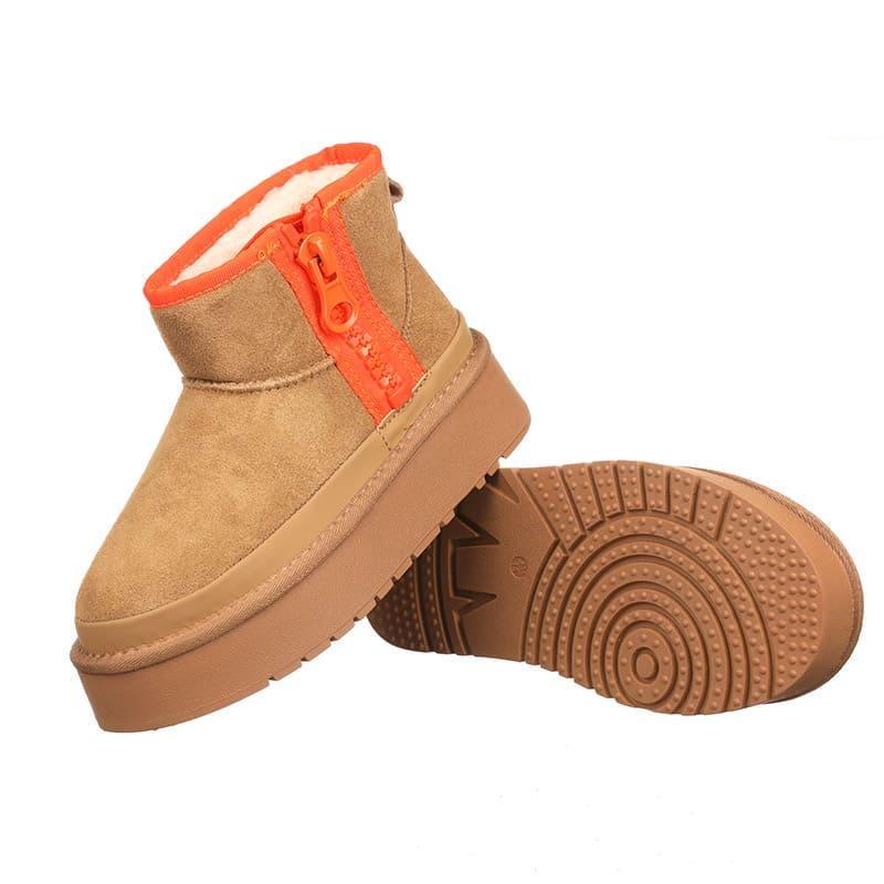 Уггі жіночі Hengji T29-2 замшеві р. 39 Коричневий (80048) - фото 4 Уггі жіночі Hengji T29-2 замшеві р. 39 Коричневий (80048) - фото 4