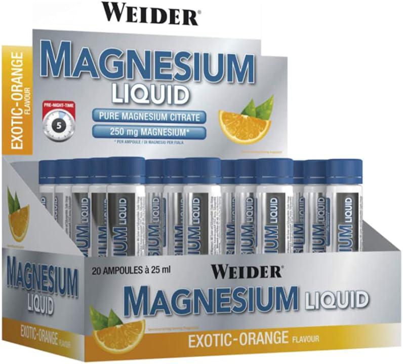 Магний Weider Magnesium Liquid Orange 20х25 мл