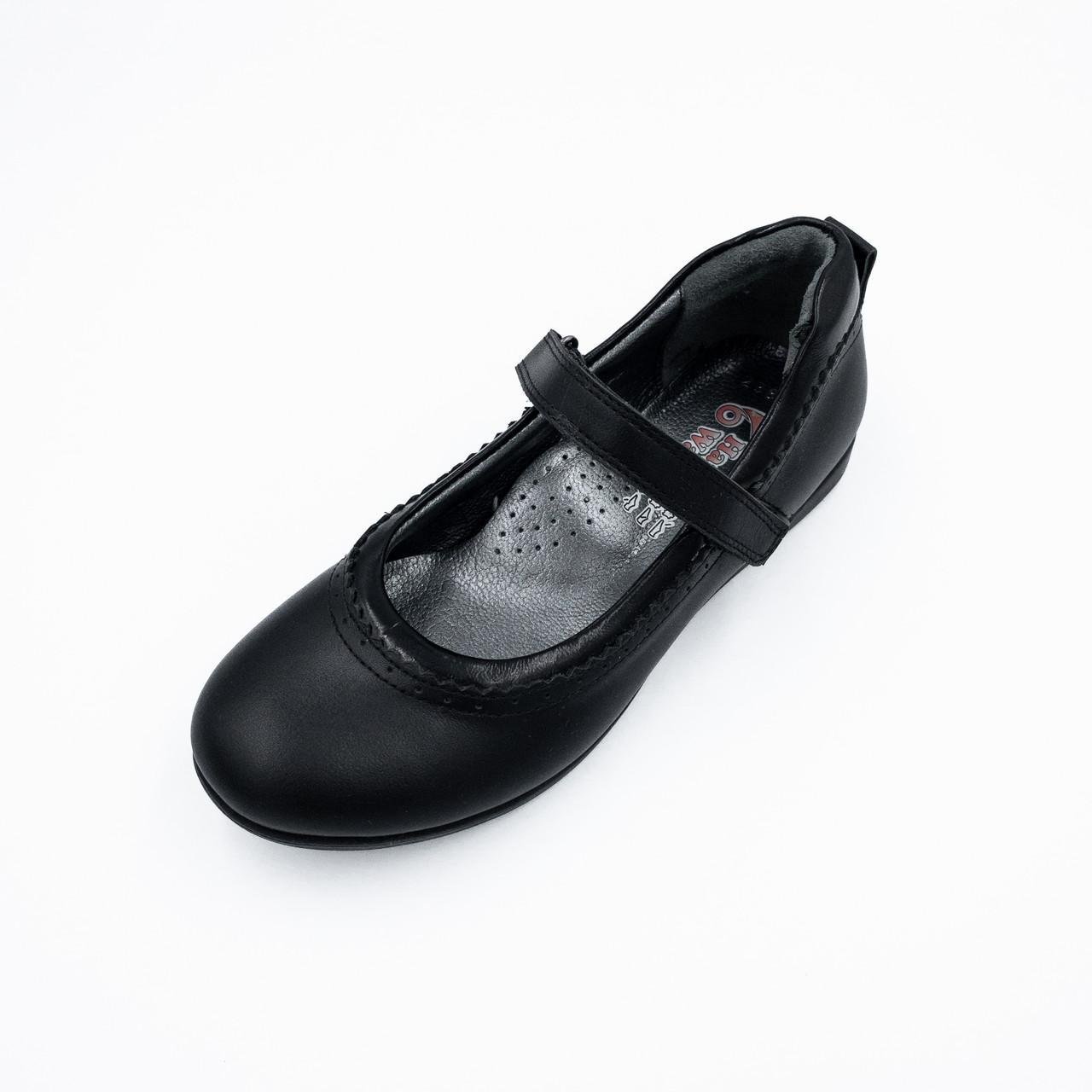 Туфлі для дівчинки Happy Walk шкіра р. 31 Чорний (2380--04) - фото 2 Туфлі для дівчинки Happy Walk шкіра р. 31 Чорний (2380--04) - фото 2