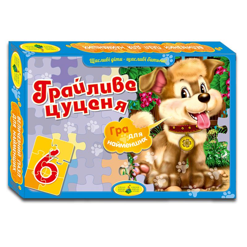 Пазл Castorland Грайливе Цуценя 6 ел. (MTT-115962)