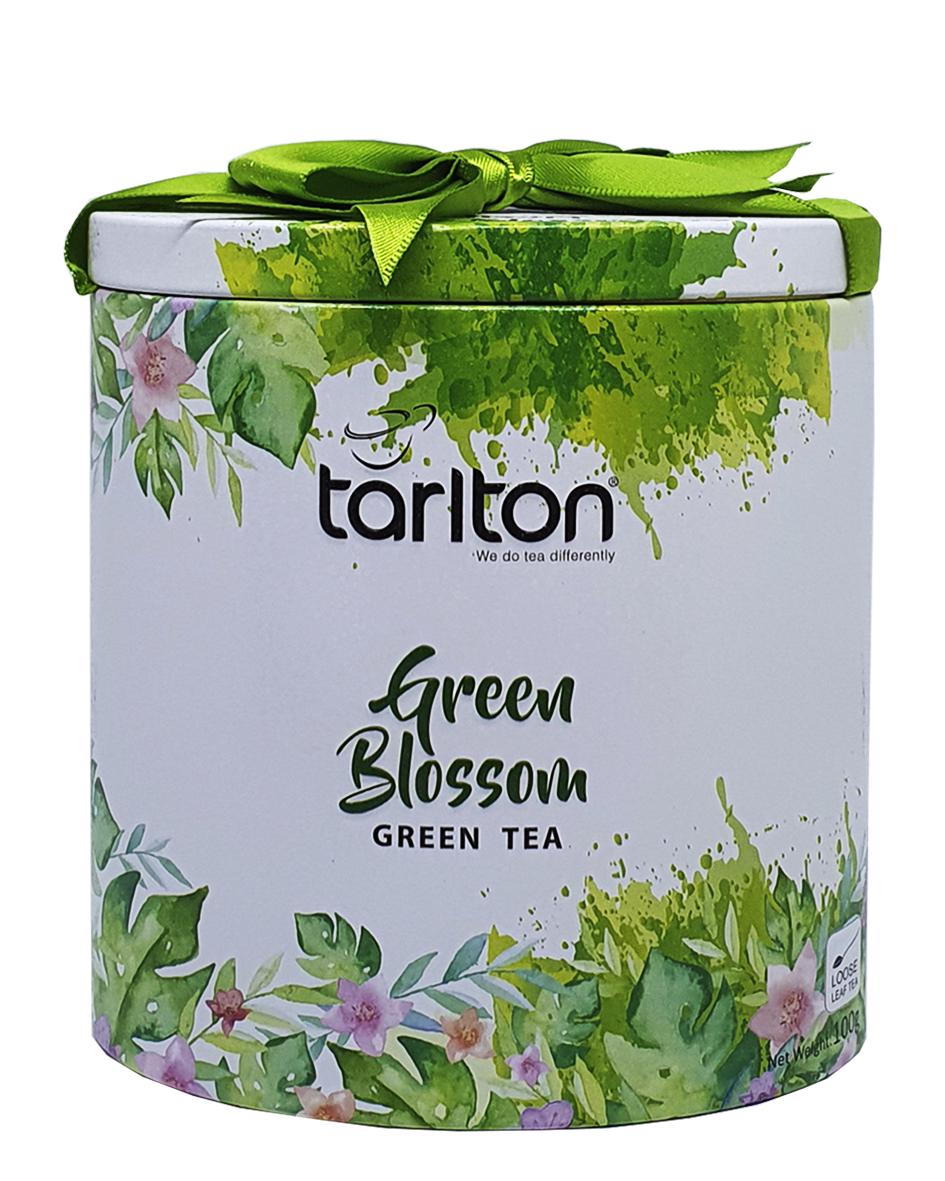 Чай Tarlton Green Blossom Рассвет Цейлонский Листовой Ганпаудер 100 г Зеленый (53581)