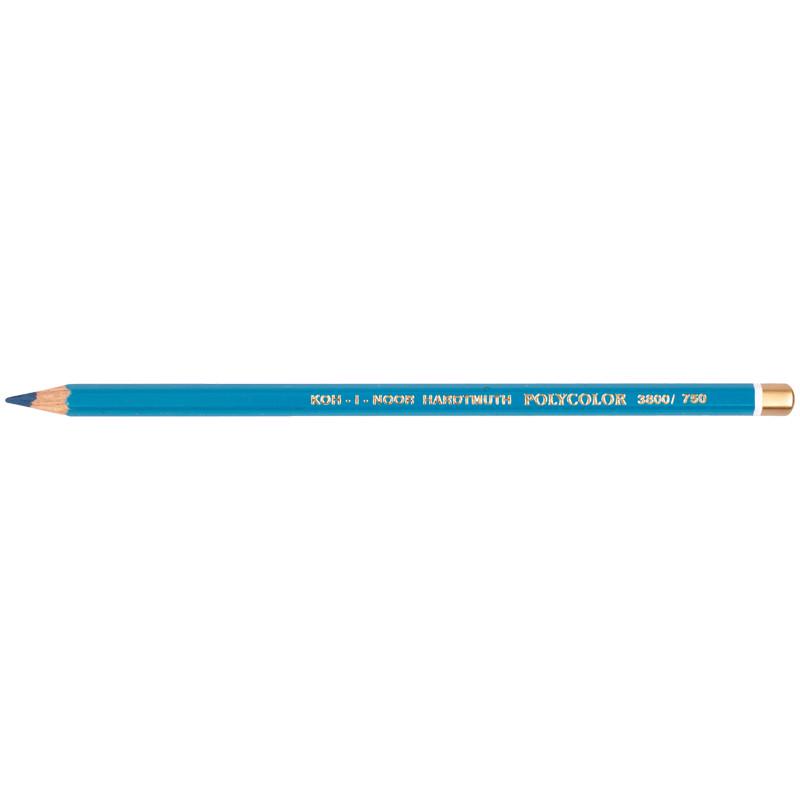Карандаши художественные POLYCOLOR 12 шт. 3800/750 Rroyal teal (8593539339731)