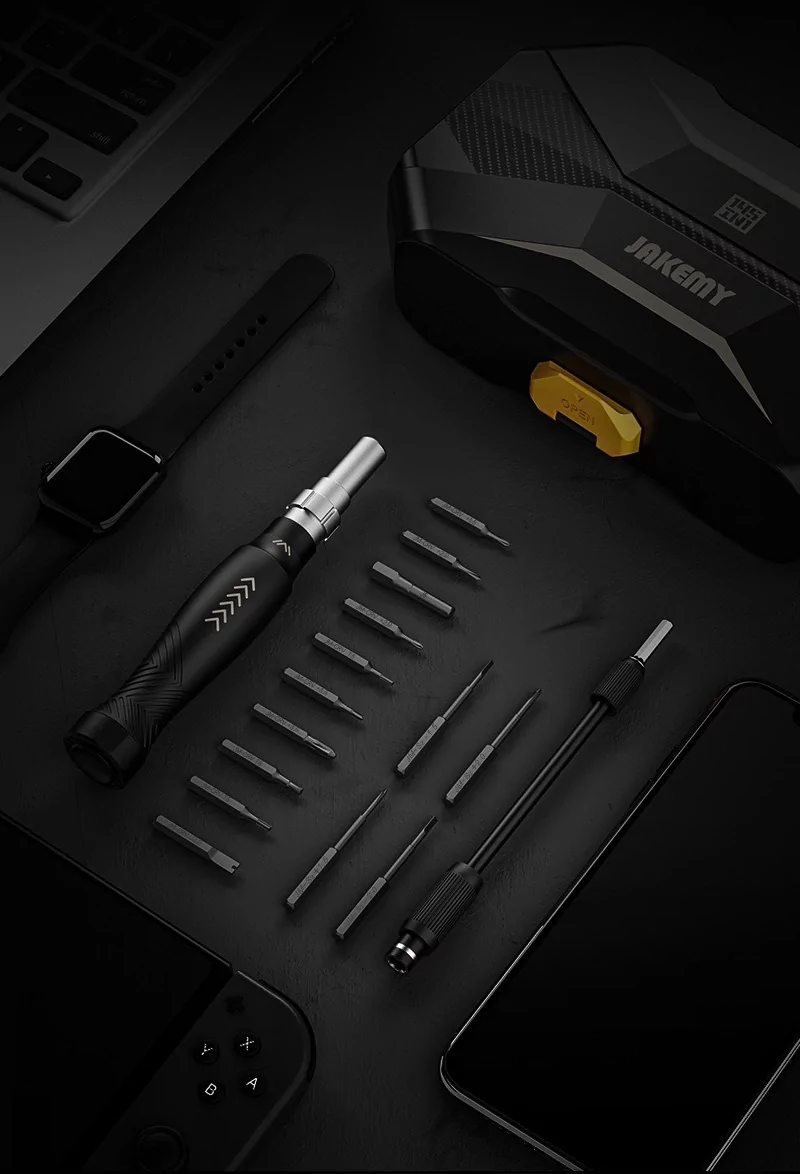 Набір інструментів Jakemy JM-8183 145в1 для ремонту портативної техніки - фото 6 Набір інструментів Jakemy JM-8183 145в1 для ремонту портативної техніки - фото 6