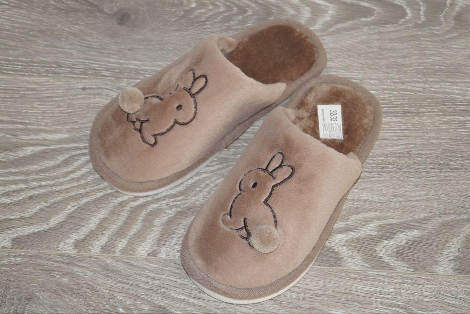 Тапочки комнатные Deshman 32/33 р. 21 см Коричневый (30150-3233)