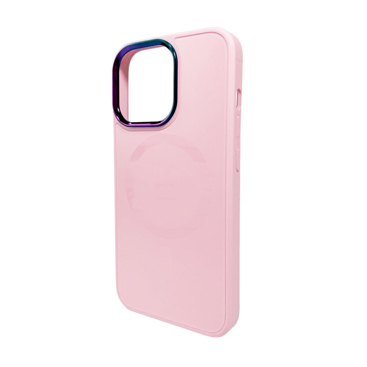 Протиударний чохол для Apple iPhone 12 Pro Max AG Glass Sapphire MagSafe / Rose Gold