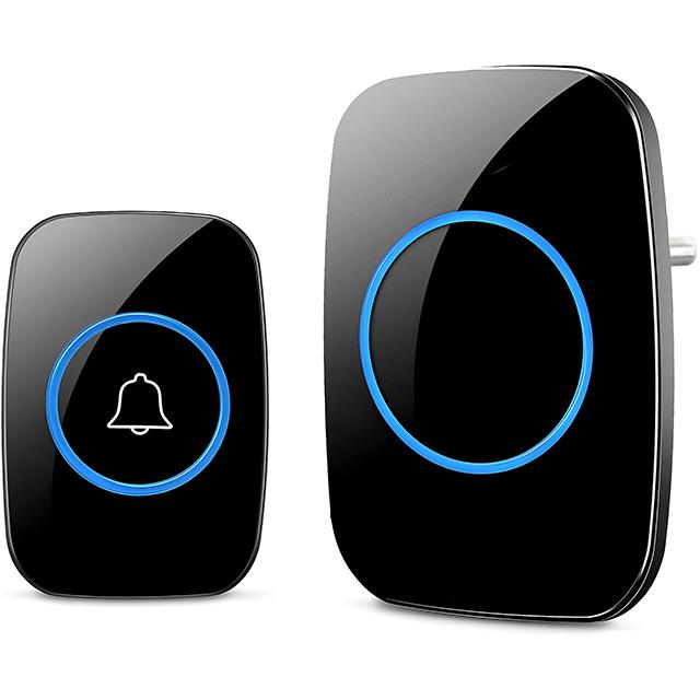 Комплект дверного звонка беспроводной Kayfovo DB-300M водонепроницаемый DoorBell до 300 м (28590) Комплект дверного звонка беспроводной Kayfovo DB-300M водонепроницаемый DoorBell до 300 м (28590)