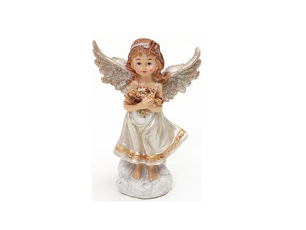 Статуэтка декоративная Ангел 12,5 см искусственный камень (BD-197-A21)