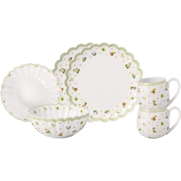 Столовий сервіз для сніданку Villeroy & Boch Easter Delight на 2 персони 6 пр. (33136338)