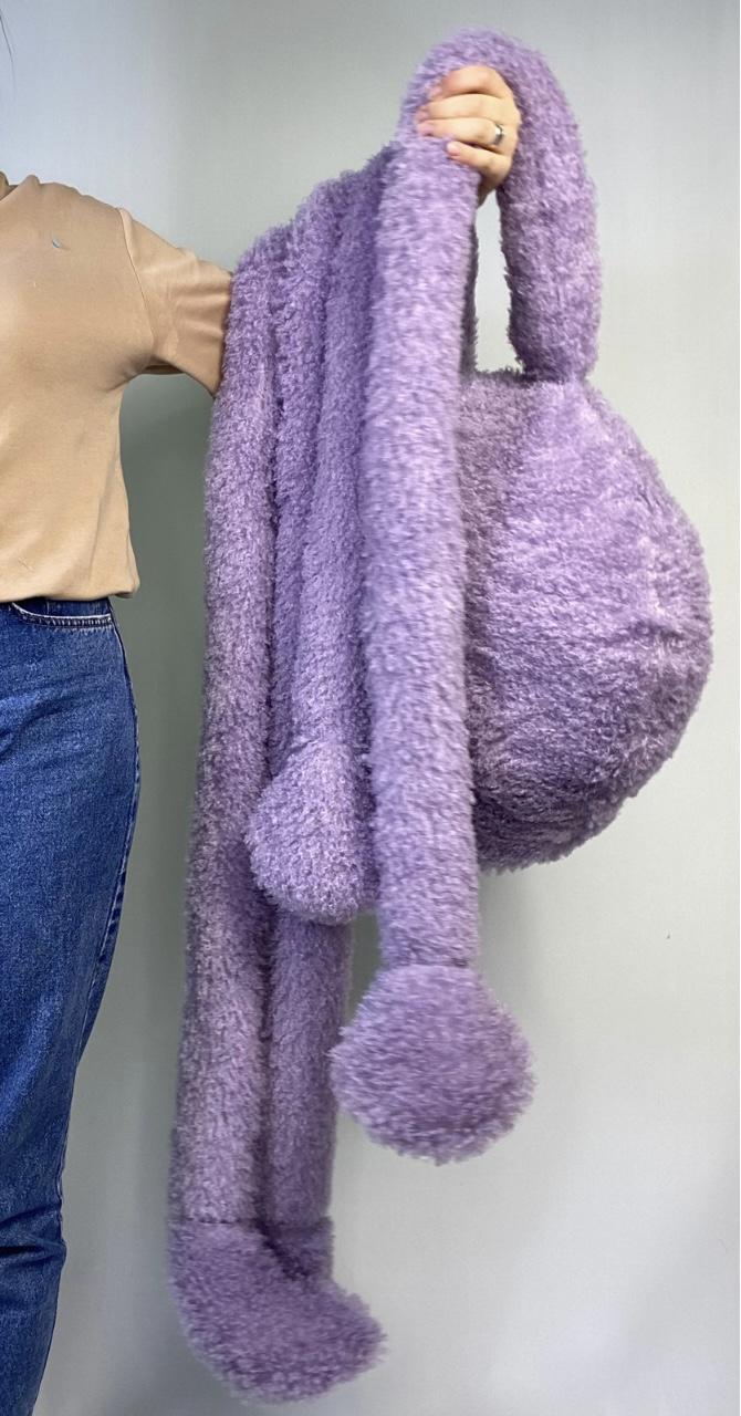 М'яка іграшка-подушка Восьминіг Обнімаш 190 см Фіолетовий (E33172) - фото 6 М'яка іграшка-подушка Восьминіг Обнімаш 190 см Фіолетовий (E33172) - фото 6