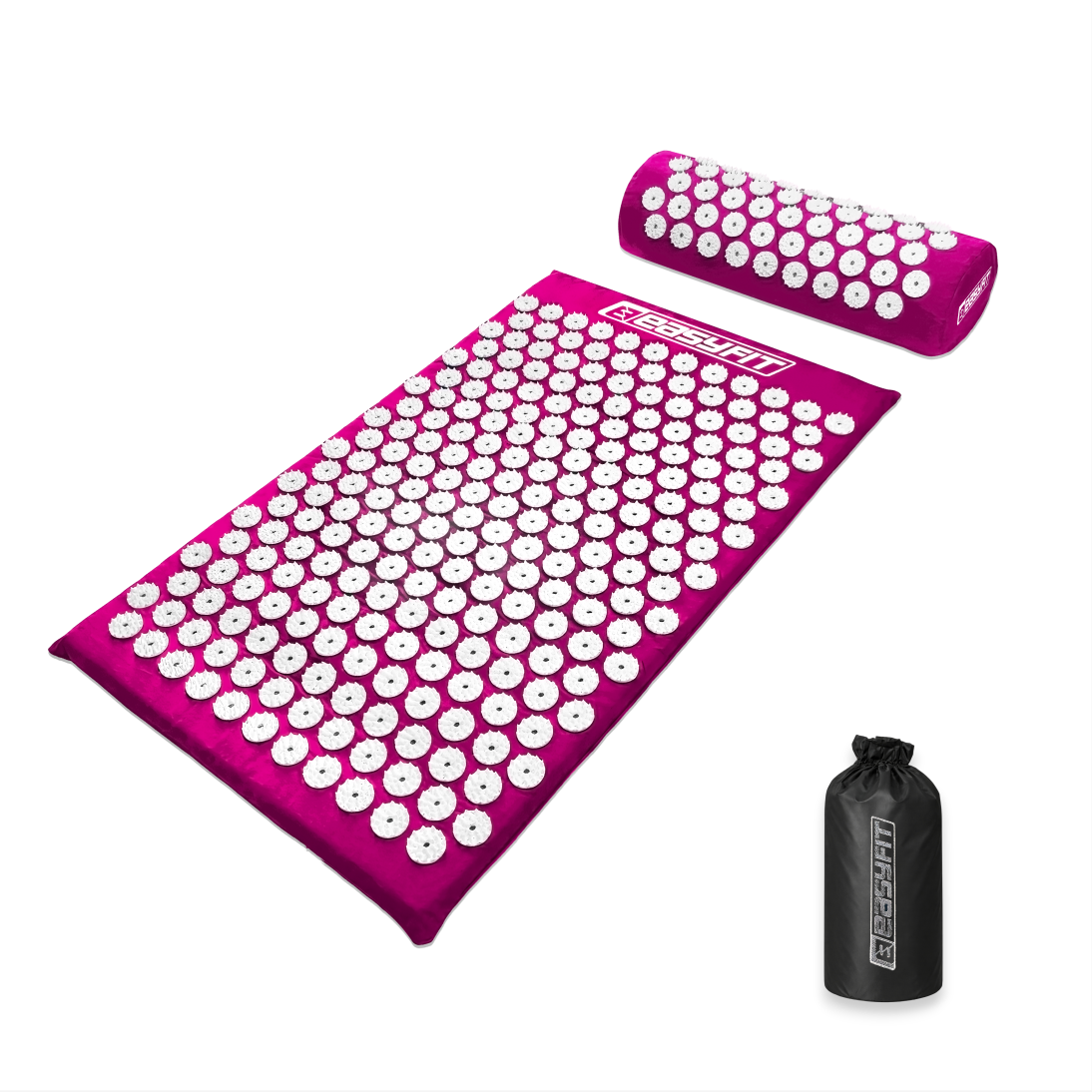Килимок масажний Easyfit з подушкою Фіолетовий (EF-2709-VW)