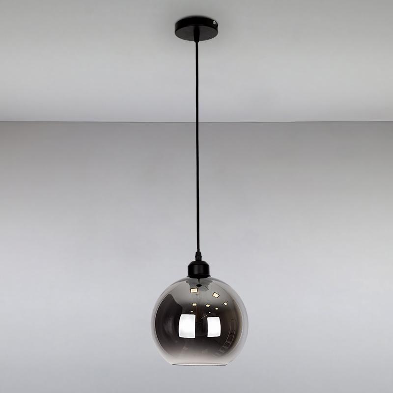 Люстра подвесная лофт Light House LS-15075-1 BK на одну лампу Черный