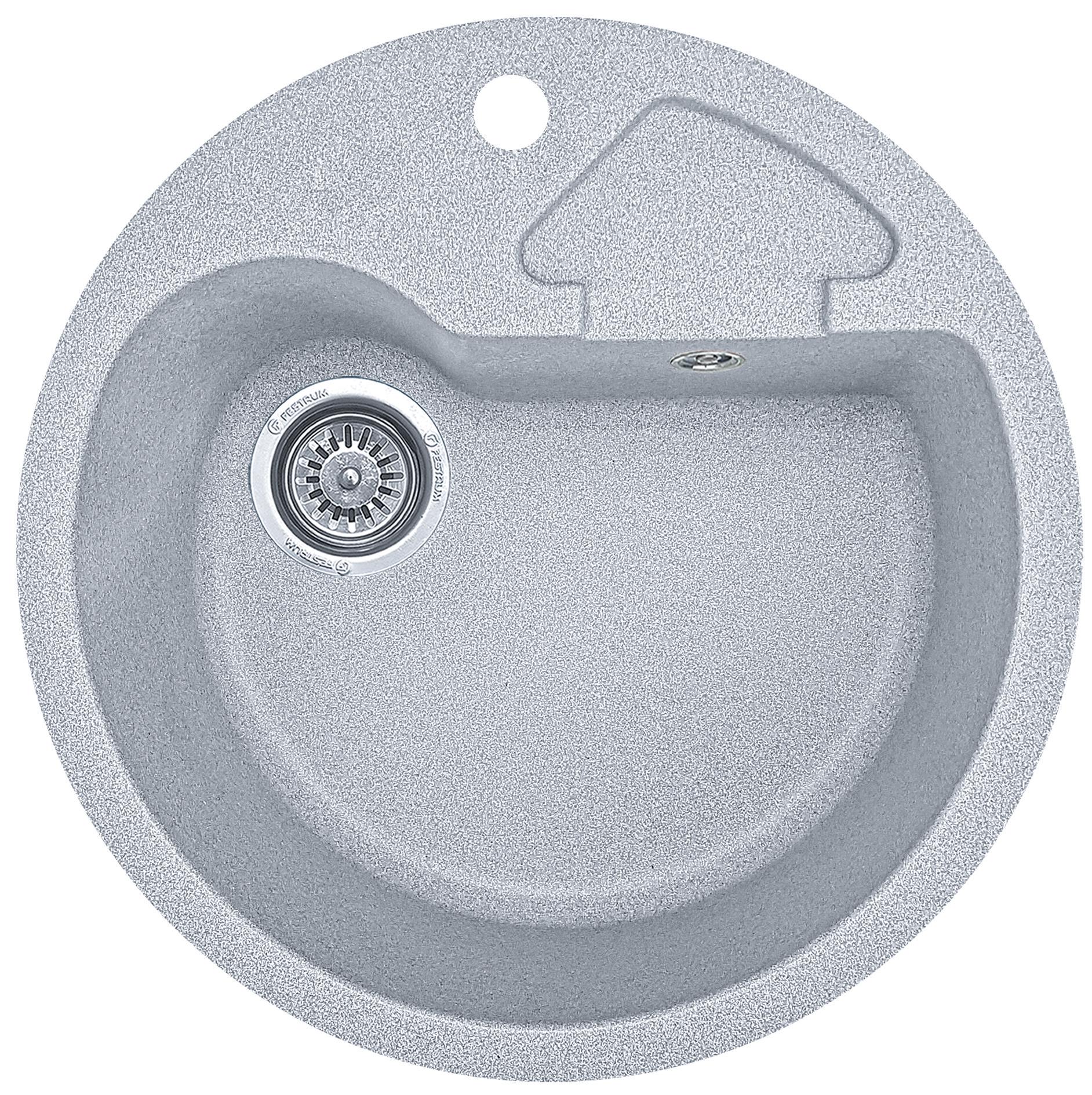 Мийка кухонна Valetti 68S 510x510 мм Сірий