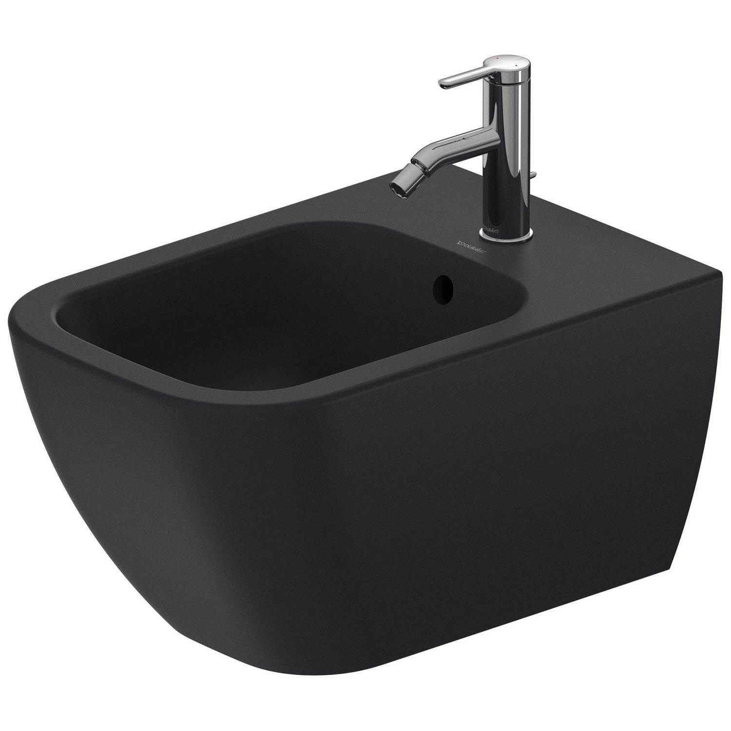 Біде підвісне DURAVIT Happy D.2 2258151300 Чорний (125696)