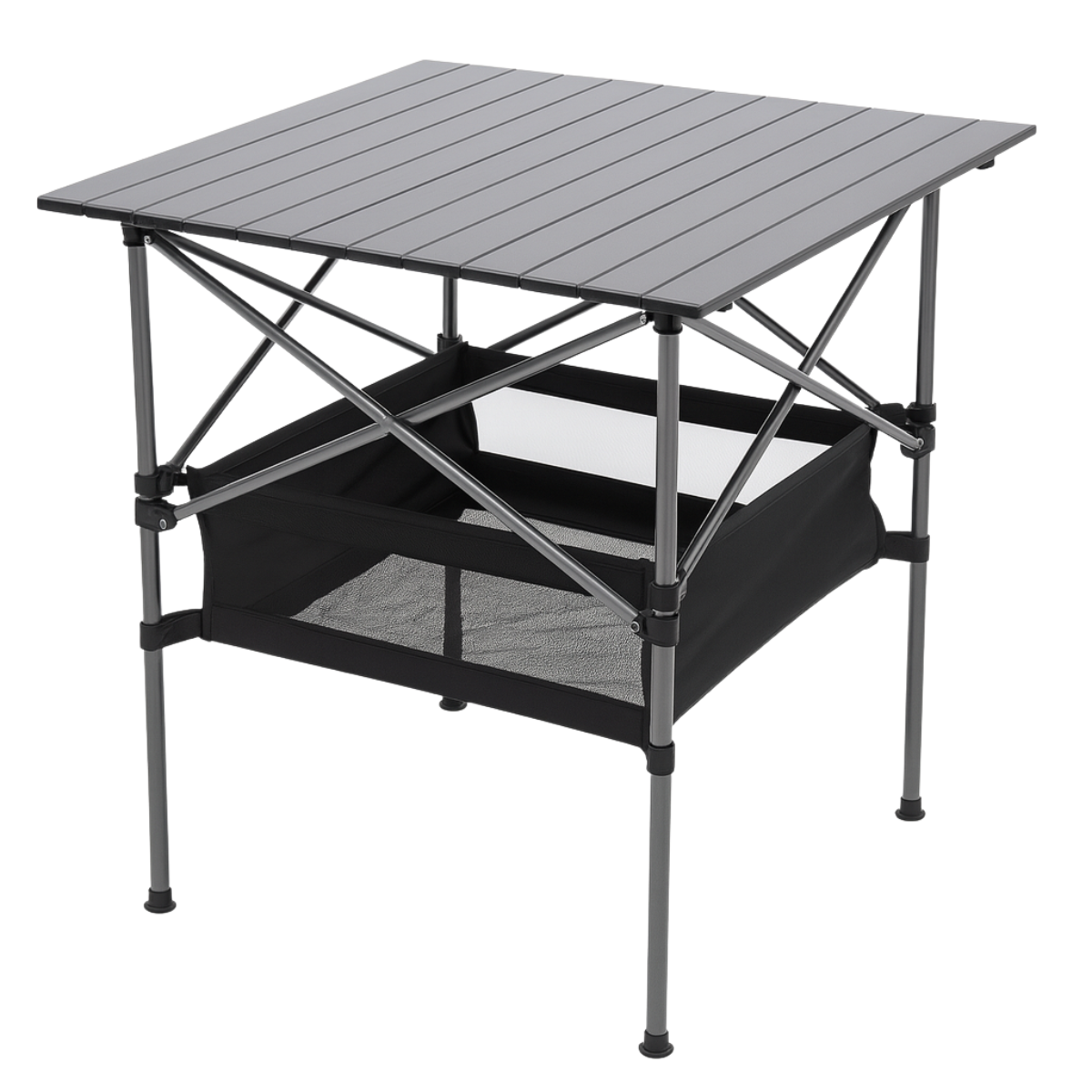 Туристический стол складной LEOBRO LB-FT-A1 51x52x50 см стальной с порошковым покрытием (leo-140707)