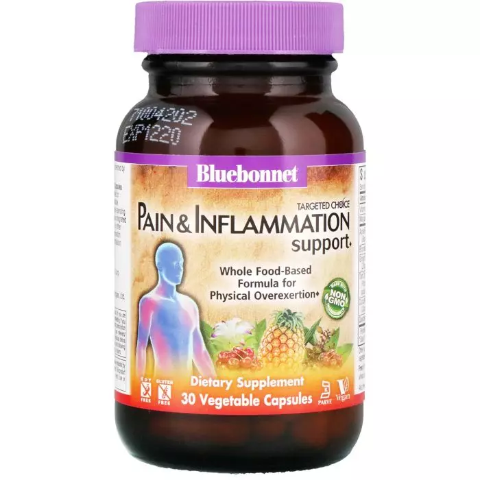 Комплекс против боли и воспалений в суставах Bluebonnet Nutrition Pain & Inflammation Support Targeted Choice 30 капсул (BLB2028)