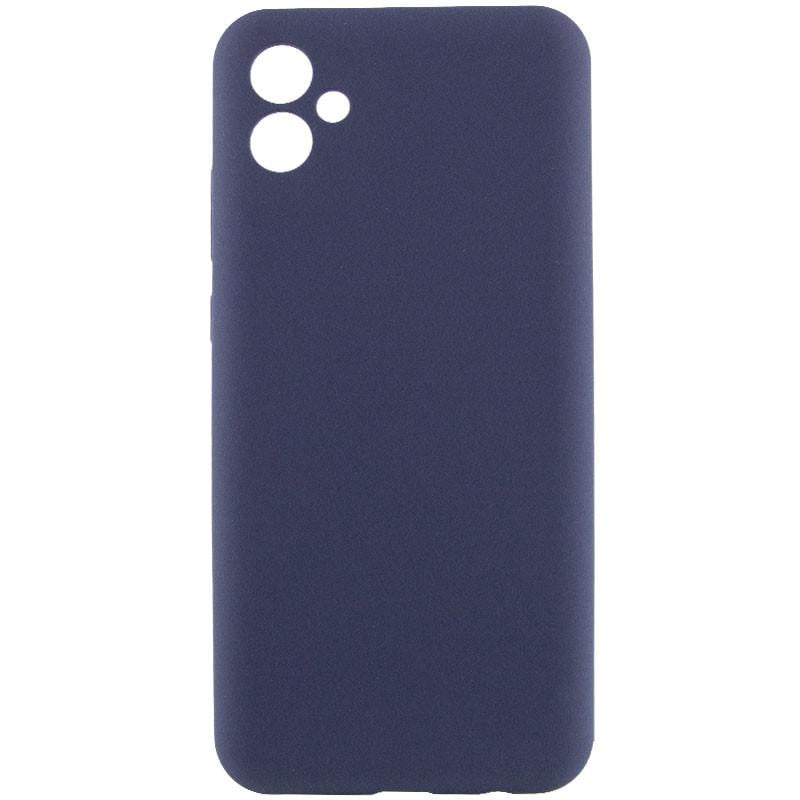 Противоударный чехол Silicone Cover Lakshmi Full Camera (AA) для Samsung Galaxy A06 синий