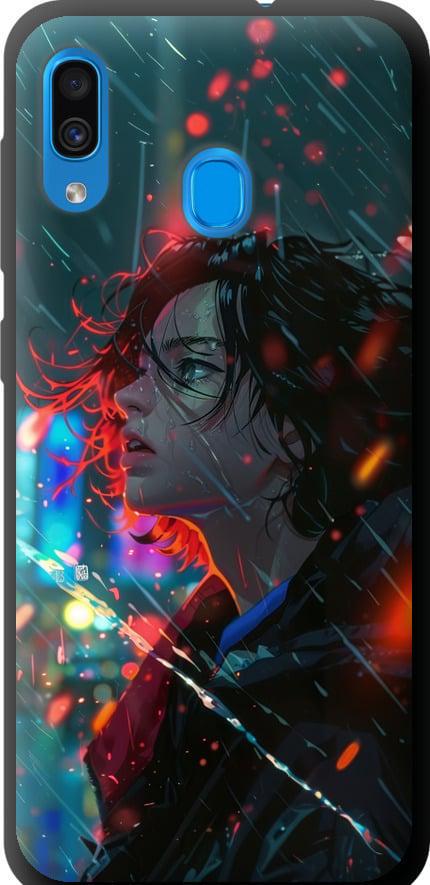 Чехол на Samsung Galaxy A30 2019 A305F Ночные огни (6096b-1670-42517)