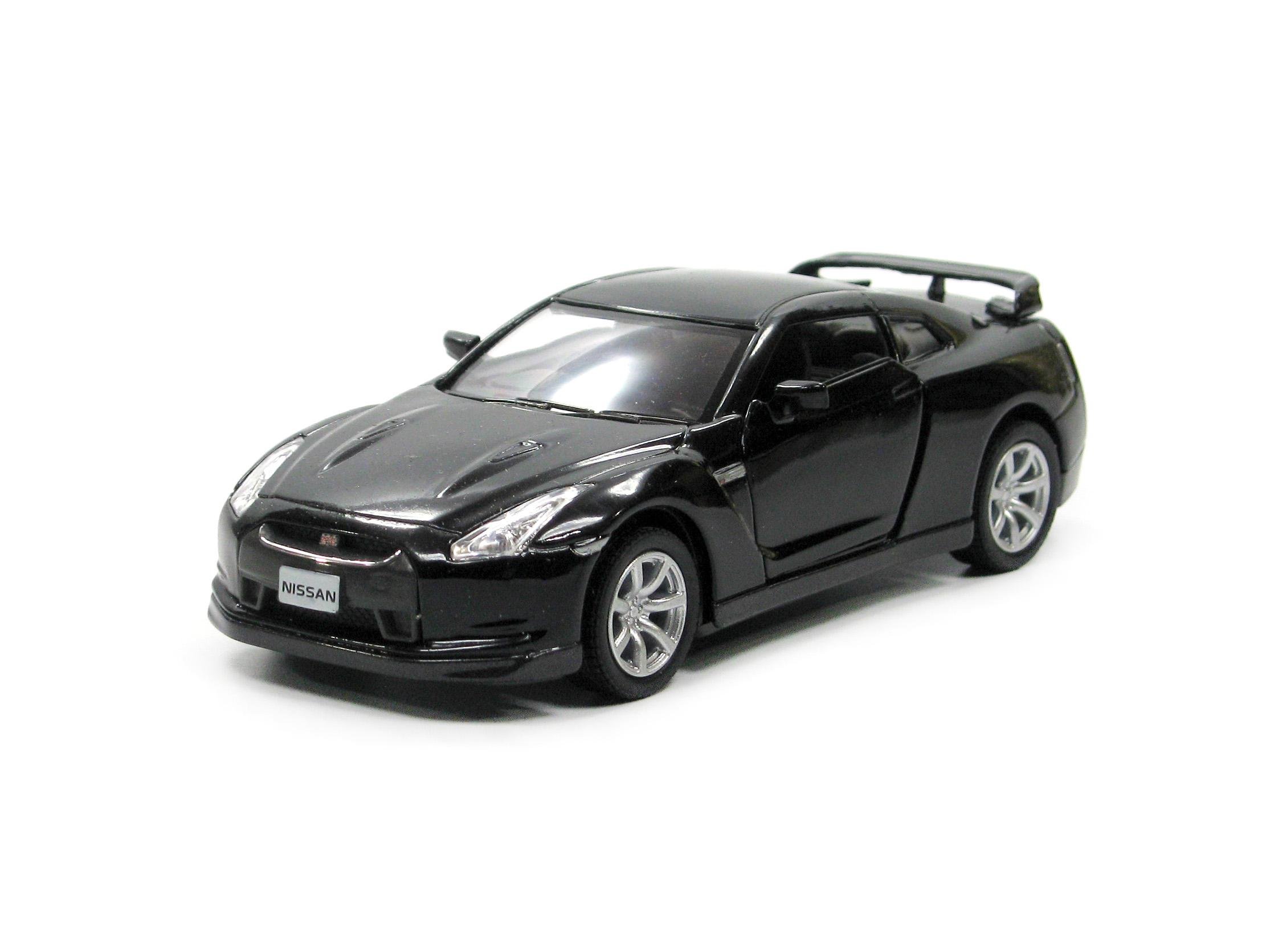 Машина металлическая KT5340W Nissan GT-R R35 2009 (KT5340W Black)