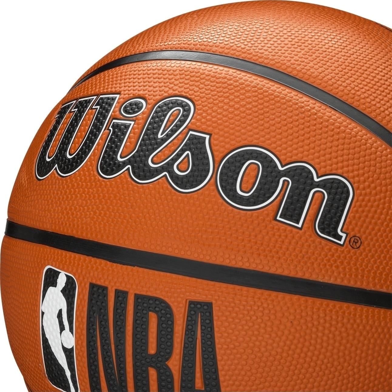 Баскетбольний м'яч Wilson NBA DRV PLUS р. 5 Коричневий (WTB9200XB05) - фото 7 Баскетбольний м'яч Wilson NBA DRV PLUS р. 5 Коричневий (WTB9200XB05) - фото 7