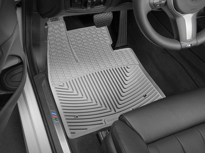 Коврики автомобильные передние резиновые WeatherTech W411GR Hyundai Santa Fe 2021 Серый (1945754416) Коврики автомобильные передние резиновые WeatherTech W411GR Hyundai Santa Fe 2021 Серый (1945754416)