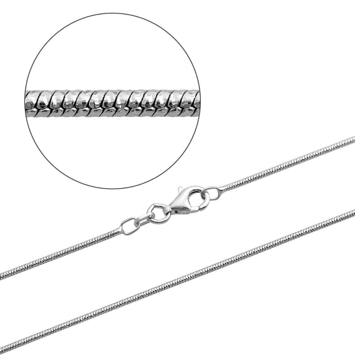 Цепочка серебряная с плетением Греческий 40 см