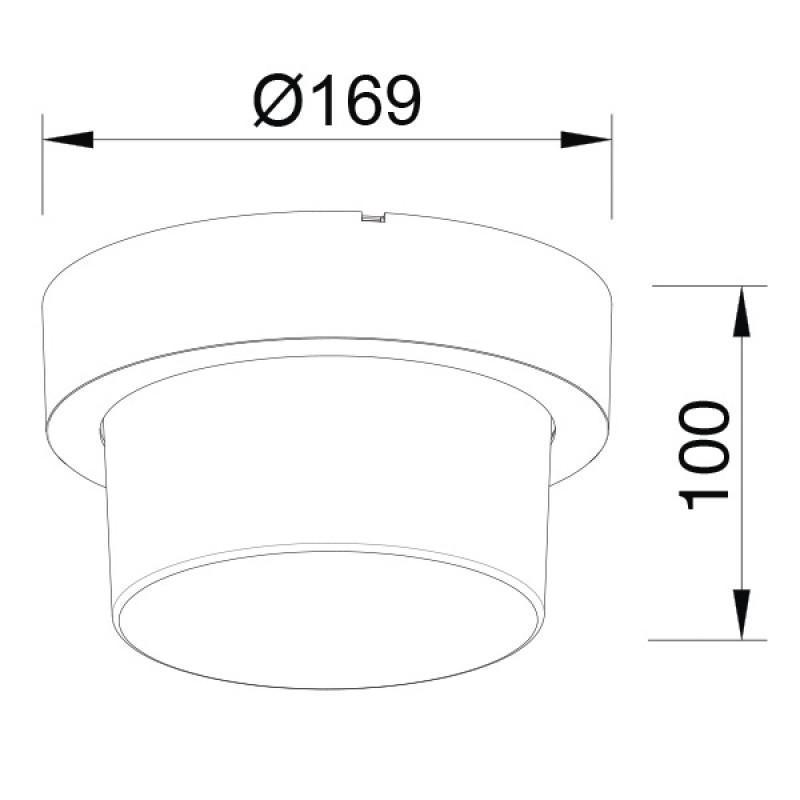 Светильник настенный уличный Horoz Suga-12/RO 12Вт 4200 К Черный - фото 2