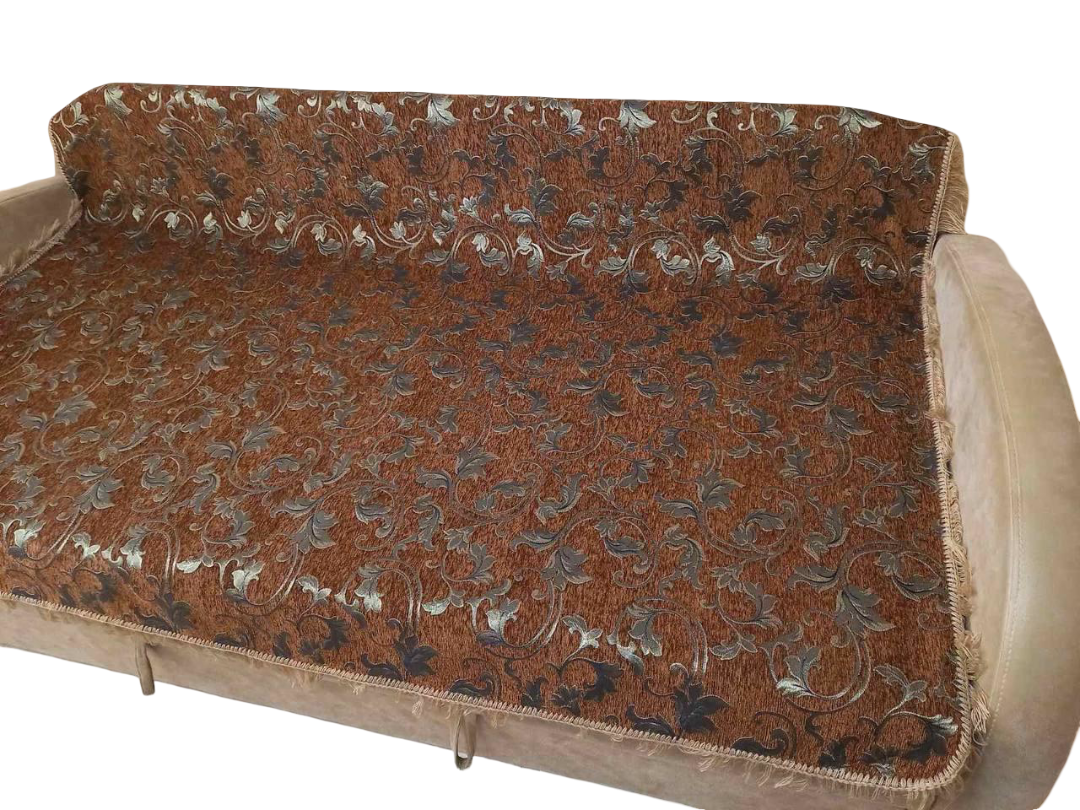 Покривало на ліжко гобелен 150х200 см та накидки Коричневий (Д-gobelen-new-003-05) - фото 1 Покривало на ліжко гобелен 150х200 см та накидки Коричневий (Д-gobelen-new-003-05) - фото 1