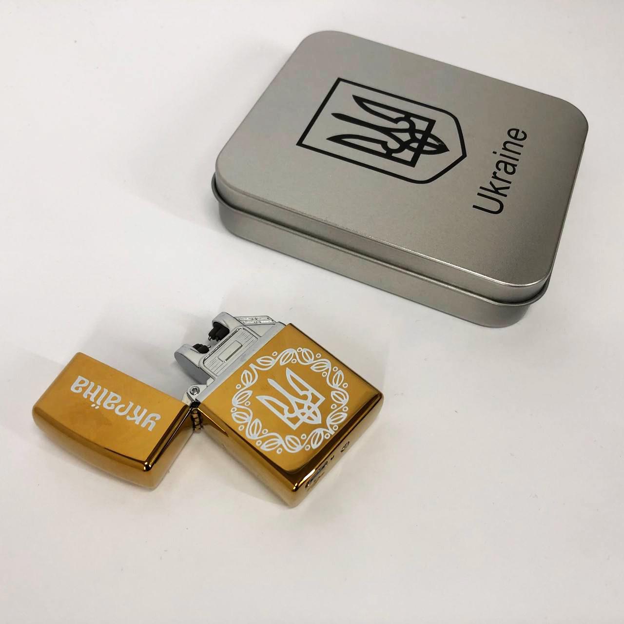 Зажигалка дуговая электроимпульсная USB Золотой (HL-447) - фото 4 Зажигалка дуговая электроимпульсная USB Золотой (HL-447) - фото 4
