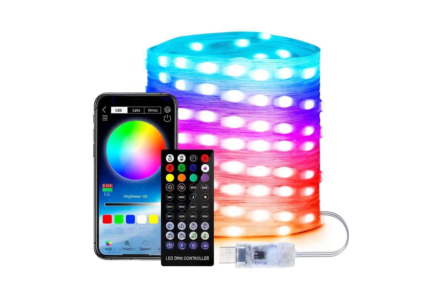 Гірлянда світлодіодна Вуличні вогні 10 м Smart Bluetooth App Control ( LRT10M)