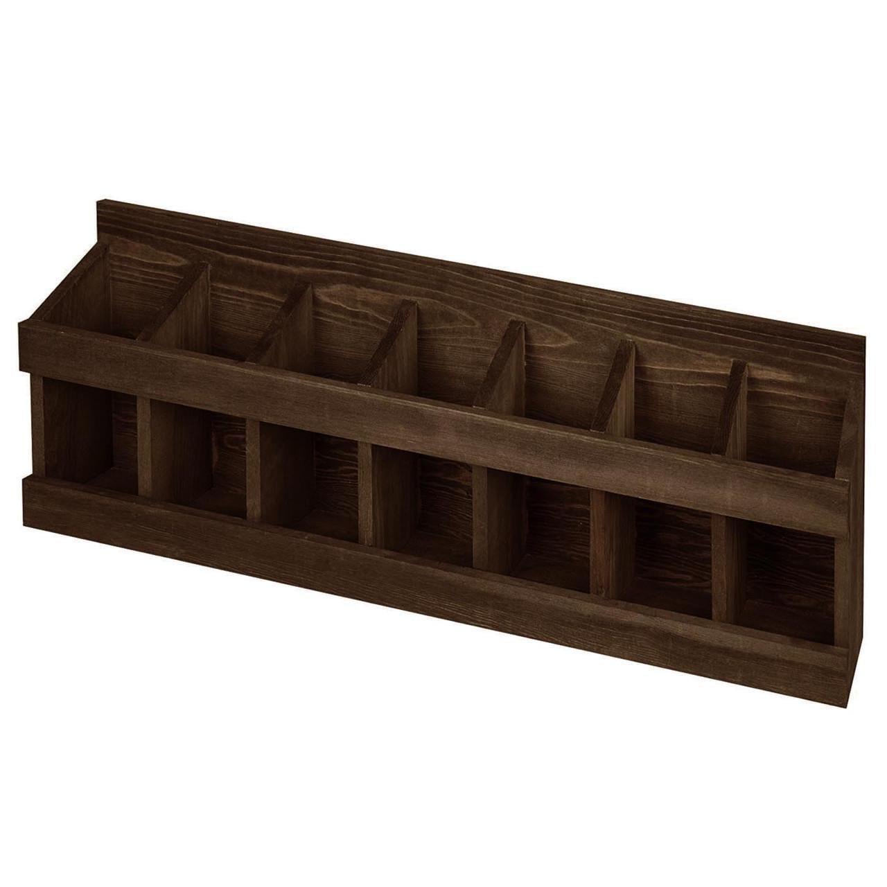 Полка для вина настенная из дерева Сумото Капучино (ПНК-005709)