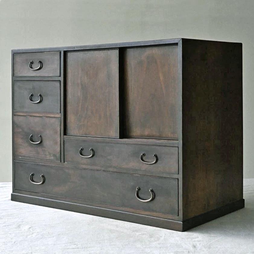 Комод тансу из дерева Бонус Мокко (КТУ-006510)