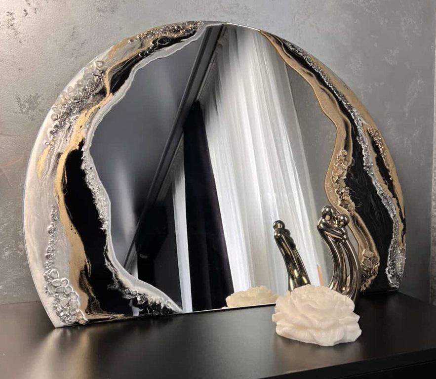 Дзеркало фігурне Turister Firenze з фоновою LED підсвіткою 800х700 мм (Fir_8070)