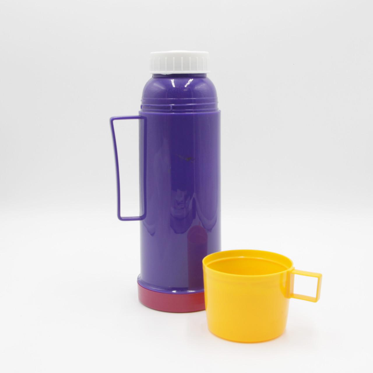 Термос с ручкой Stenson MT-4577-5 500 мл Purple/yellow (13379484) - фото 2 Термос с ручкой Stenson MT-4577-5 500 мл Purple/yellow (13379484) - фото 2