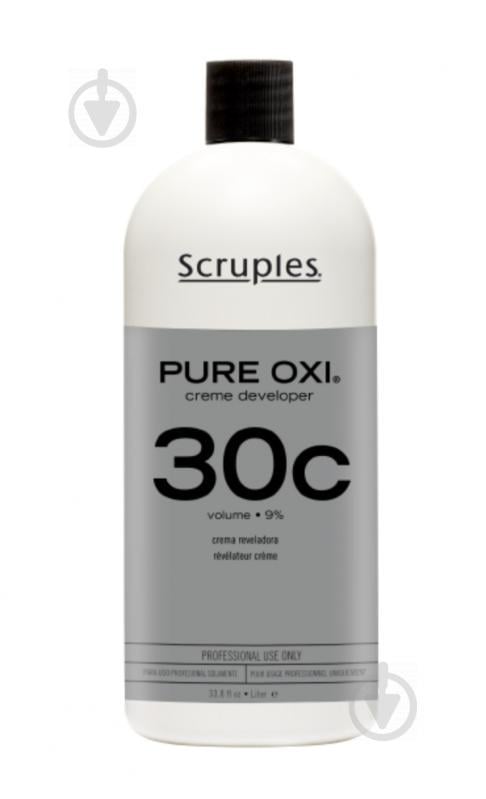 Окислитель Scruples 30 Vol PURE OXI 30 Volume Creme Developer 1L (876)