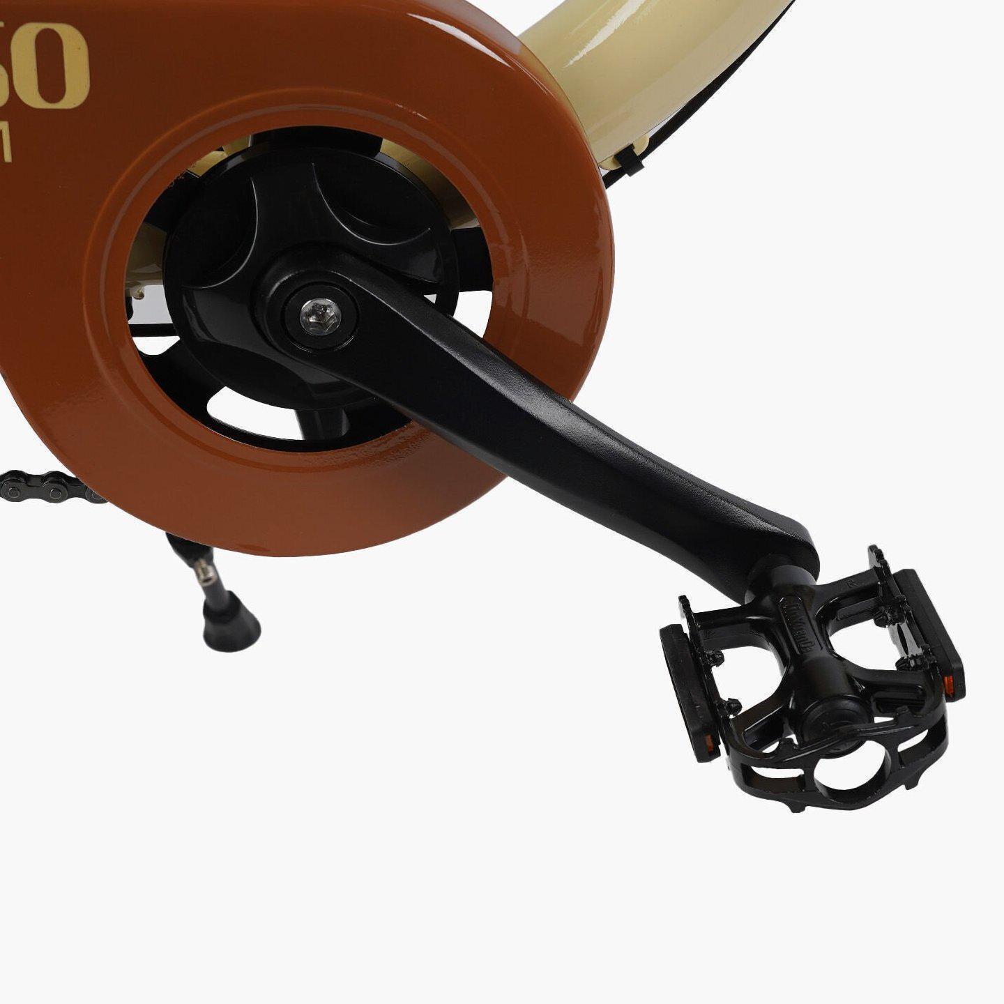 Велосипед городской алюминиевый CORSO Dream 28 дюймов с корзиной и багажником, рама 18" Бежевый - фото 4 Велосипед городской алюминиевый CORSO Dream 28 дюймов с корзиной и багажником, рама 18" Бежевый - фото 4