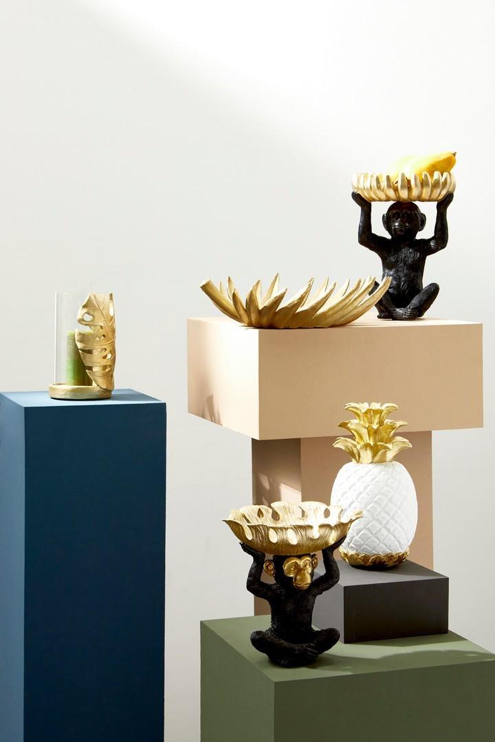 Підсвічник Листок монстери 23 см (0140377) - фото 2 Підсвічник Листок монстери 23 см (0140377) - фото 2