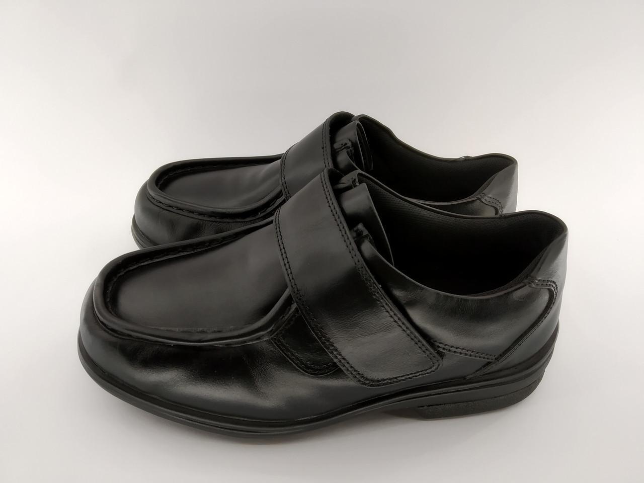 Мокасини чоловічі Cosyfeet шкіряні на широку ногу р. 42 27,5 см Чорний (967812357) - фото 3 Мокасини чоловічі Cosyfeet шкіряні на широку ногу р. 42 27,5 см Чорний (967812357) - фото 3