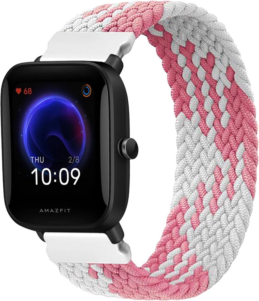 Ремінець Solo Loop Multi для Amazfit Bip U Pro (145 мм) Pink White (26291-52) Ремінець Solo Loop Multi для Amazfit Bip U Pro (145 мм) Pink White (26291-52)
