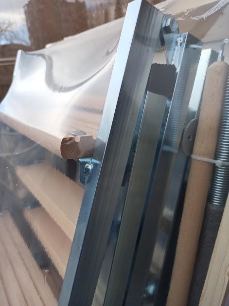 Сходи на горище Bukwood Compact Metal ST 120x90 см h-280 см - фото 10 Сходи на горище Bukwood Compact Metal ST 120x90 см h-280 см - фото 10