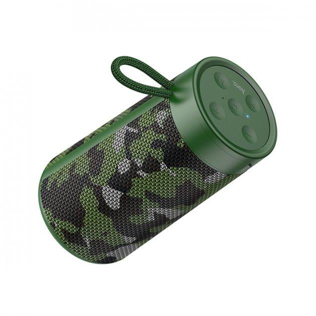 Колонка портативна Bluetooth Hoco HC13 Sports BT Speaker Camouflage Green - фото 1