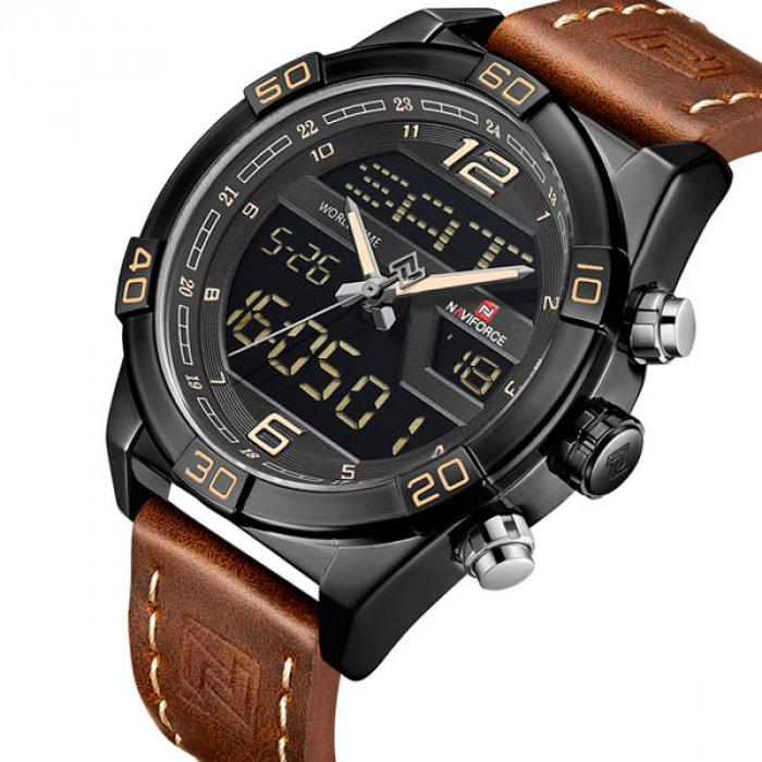 Часы мужские NaviForce LEGION NF9128 Brown (1285_bestNM)