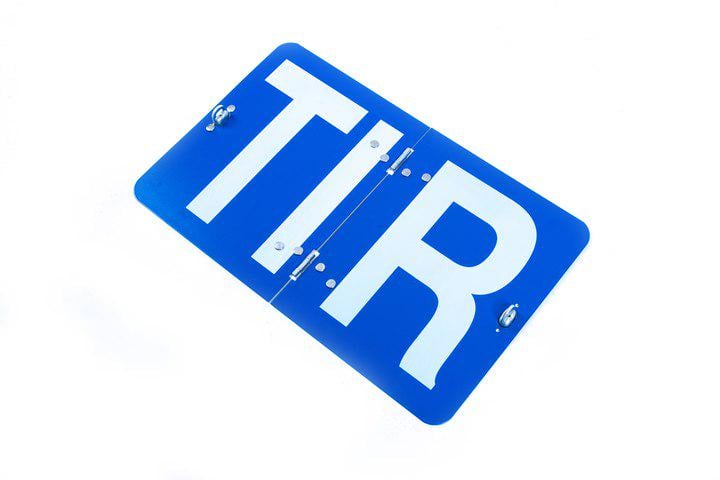 Табличка TIR металева складана (13349668)