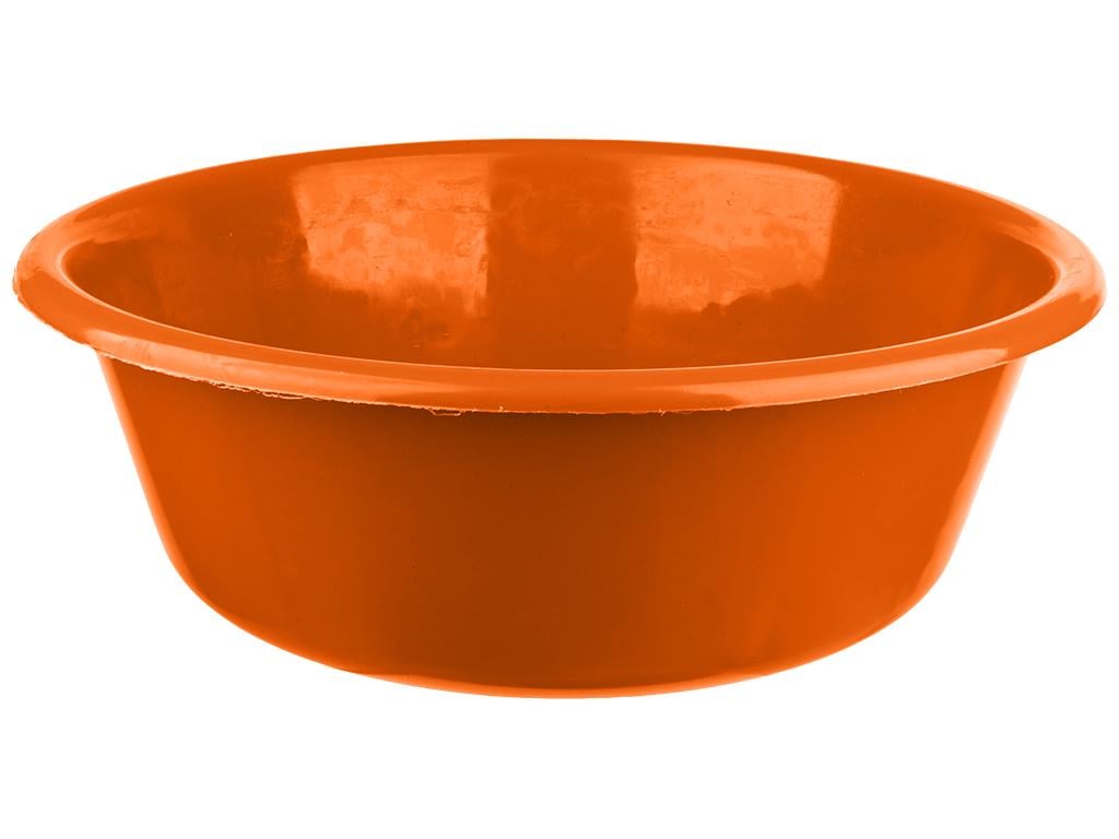 Таз хозяйственный крепкий 10 л Оранжевый (MBK-70665) Таз хозяйственный крепкий 10 л Оранжевый (MBK-70665)