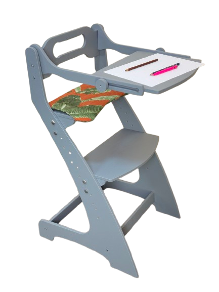 Стул растущий со столиком Mor&On 2.1 Серый (27573169) - фото 1