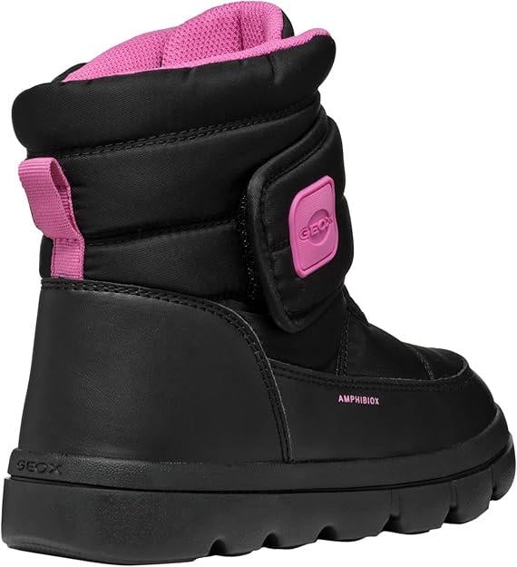 Черевики зимові Geox Willaboom Amphibiox на липучці р. 37 Black/Fuchsia (27758855) - фото 5