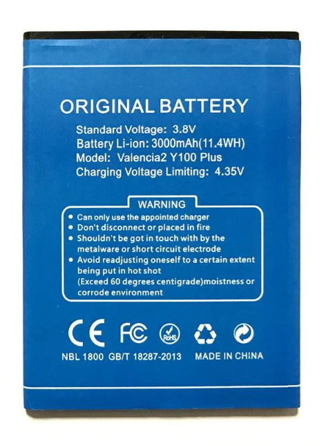 Акумулятор для мобільного телефону Doogee Y100 Plus Valencia2 (2515102373) - фото 2 Акумулятор для мобільного телефону Doogee Y100 Plus Valencia2 (2515102373) - фото 2