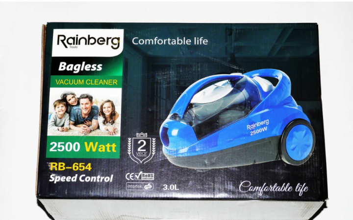 Пилосос контейнерний Rainberg RB-654 циклонного типу (1427094752) - фото 6 Пилосос контейнерний Rainberg RB-654 циклонного типу (1427094752) - фото 6