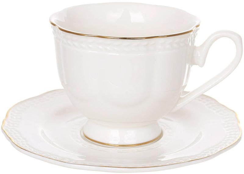 Кофейный сервиз Classic Symphony 6 чашек с блюдцами 110 мл