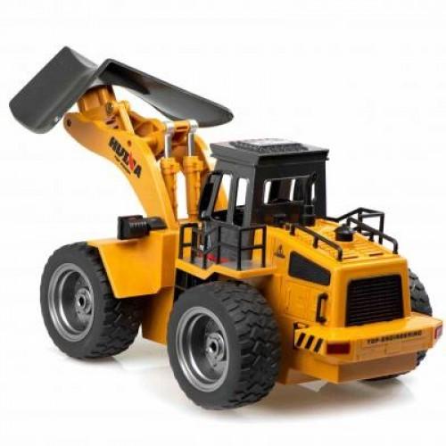 Трактор-бульдозер Huada Toys 1586 металлический на радиоуправлении